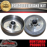 10" Parallel Trailer Electric Brake Kit. S.G Cast Drums.