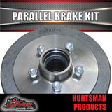 10" Parallel Trailer Electric Brake Kit. S.G Cast Drums..