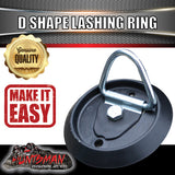 10X Lashing D Ring Tie Down Point & Plastic Guard