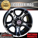 15X8 0 Offset Cobber Mag Wheel 6/139.7 pcd