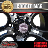 15X8 0 Offset Cobber Mag Wheel 6/139.7 pcd