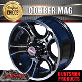 15X8 0 Offset Cobber Mag Wheel 6/139.7 pcd