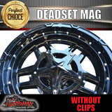 17x9, 0 Offset Deadset Mag Wheel 6/139.7 pcd