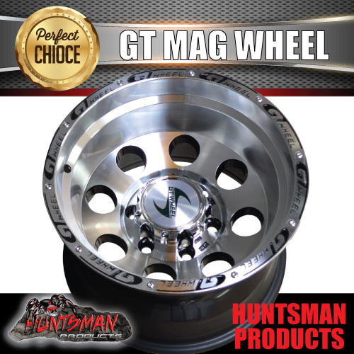 16X10 GT ALLOY MAG WHEEL 4X4 4WD 6/139.7 -44 OFFSET
