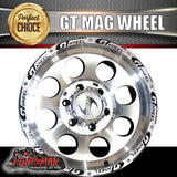 16X8 0 Offset GT Alloy Mag Wheel 4X4 4WD 6/139.7 pcd suit Patrol Cruiser Ranger etc