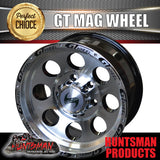 16X8 0 Offset GT Alloy Mag Wheel 4X4 4WD 6/139.7 pcd suit Patrol Cruiser Ranger etc