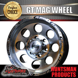 16X8 0 Offset GT Alloy Mag Wheel 4X4 4WD 6/139.7 pcd suit Patrol Cruiser Ranger etc