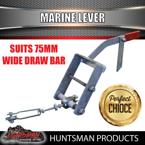 Mechanical Brake Marine Lever suit 75mm Draw Bar