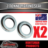 2x 2 Tonne Stainless Trailer Marine Seals for 30210 Inner Bearing Suit ALKO & Huntsman Products