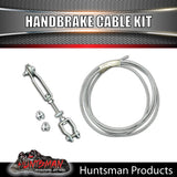 Mechanical Brake Marine Lever & cable kit suit 100mm Draw Bar