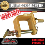 Off Road Poly Block Car Adaptor Bracket Suits Huntsman, Treg or Trigg Style Coupling. CTA Approved