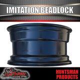 17X8 5/127 PCD +6 Offset Steel Imitation Beadlock Rim. Suit Jeep