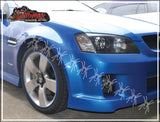 RIMSKINS-4X BLUE 20" DUABLE PROTECTION FOR YOU RIMS-MAGS COVERS WHEEL DAMAGE