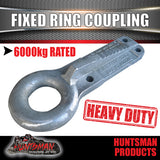 6000kg Trailer Ring Coupling Off Road Hitch Suit Pintle Hook 3" ID