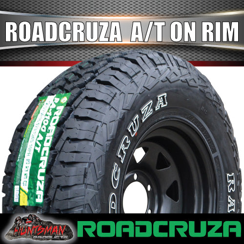 235/65R17 RA1100 Roadcruza A/T Tyre on 17" Black Steel Wheel. 235 65 1 ...