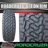 235/85R16 L/T RA1100 Roadcruza A/T Tyre on 16" Black Steel Rim. 235 85 16