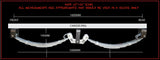 5 Leaf Trailer Caravan 2500Kg Galvanised Dacromet Rocker Roller Tandem Spring Set.  7mm Thick Springs!