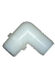 MALE THREAD HOSE BARB ELBOW 1" TO 1"