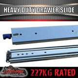 Pair 227kg x 914mm 36" (closed) Lock in/out Drawer Slides.