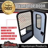 Caravan Trailer Teardrop Access Security Side door. RHS Hinge