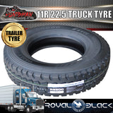 11R22.5 ROYAL BLACK TRUCK TYRE 148/145M 16PLY- TRAILER. 11 22.5