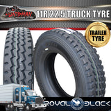 11R22.5 ROYAL BLACK TRUCK TYRE 148/145M 16PLY- TRAILER. 11 22.5