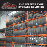 Collapsible Tyre Warehouse Stillage Rack Heavy Duty Storage 2200mm x 1900mm