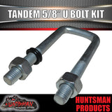 Tandem Trailer Caravan 50mm X 170mm 5/8" BSW High Tensile U bolt kit