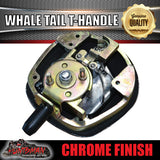 x8 Chrome Whale Tail T Handle Folding Lock for Trailer Caravan Canopy