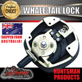 x2 Black Whale Tail T Handle Folding Lock for Trailer Canopy Caravan