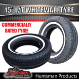 195R15C  15" WHITEWALL COMFORSER COMMERCIAL LIGHT TRUCK TYRE. 195 15