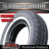 195R15C  15" WHITEWALL COMFORSER COMMERCIAL LIGHT TRUCK TYRE. 195 15