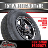 15" Trailer Caravan 6 Stud Raider Mag & 225/70R15C Tyre. 225 70 15