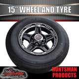 15" Trailer Caravan 6 Stud Raider Mag & 225/70R15C Tyre. 225 70 15