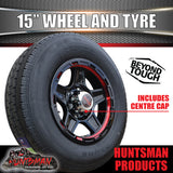 15" Trailer Caravan 6 Stud Raider Mag & 225/70R15C Tyre. 225 70 15