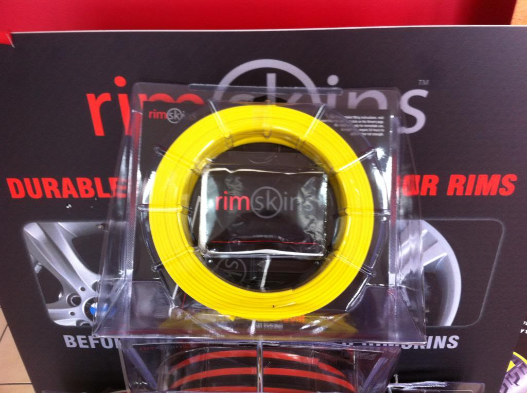 RIMSKINS-4X YELLOW 20" DUABLE PROTECTION FOR YOU RIMS-MAGS COVERS WHEEL DAMAGE